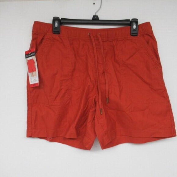 Tahari Women's Short, Red Medium NEW - Picture 1 of 3